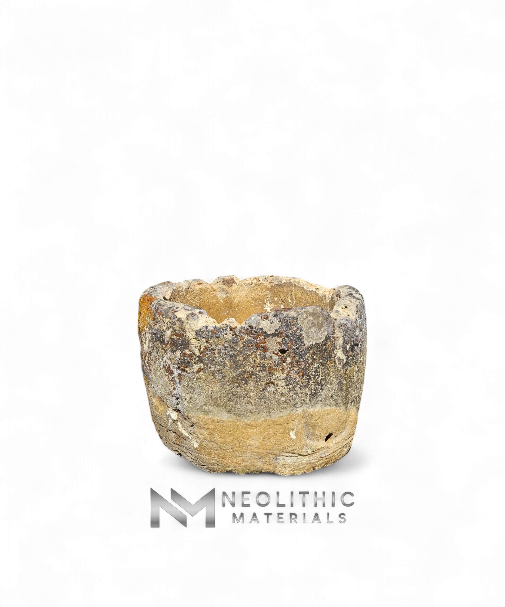 18th Century Antique French Round Limestone Trough - Image 2